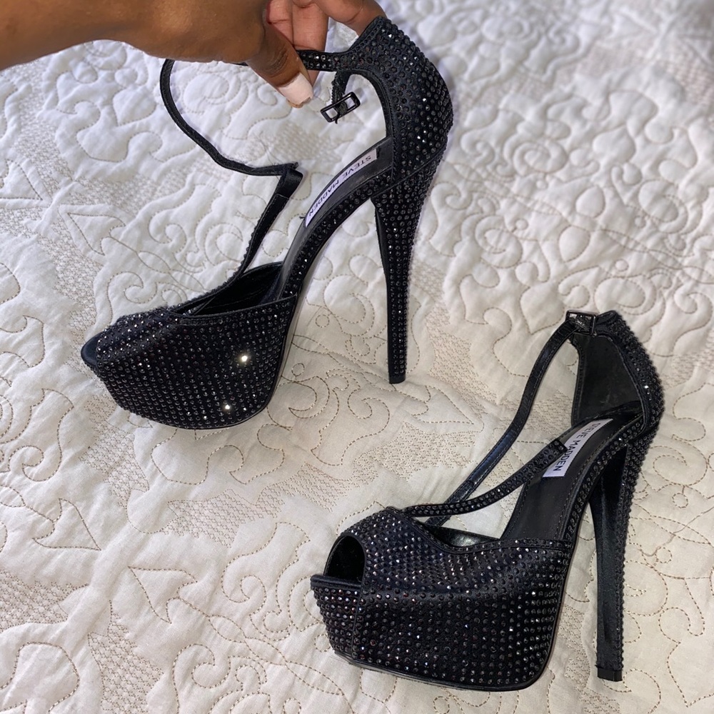 Glitter heels